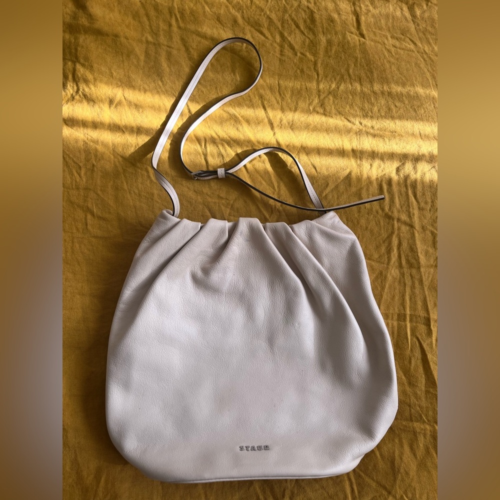 Staud Valentina Leather Bucket Bag - image 2